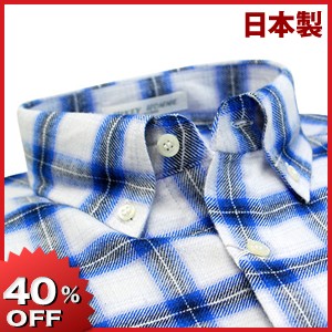 【秋冬物】HIKEY HOMME ボタンダウンカラーカジュアルシャツ