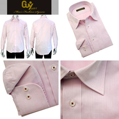 【標準シルエット】Bespoke Tailor GUY セミワイドカラードレスシャツ/Yシャツ