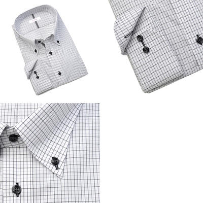 【4Lサイズ】Bespoke Tailor GUY ボタンダウンドレスシャツ/Yシャツ
