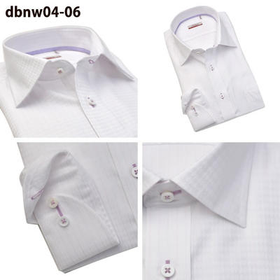 Bespoke Tailor GUYドゥエボットーニ ワイドカラー ボタンダウン ドレスシャツ/Yシャツ