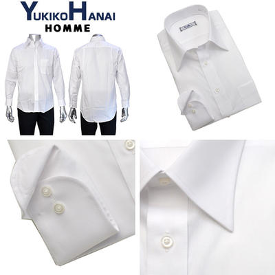 YUKIKO HANAI HOMMEレギュラーカラードレスシャツ/Yシャツ